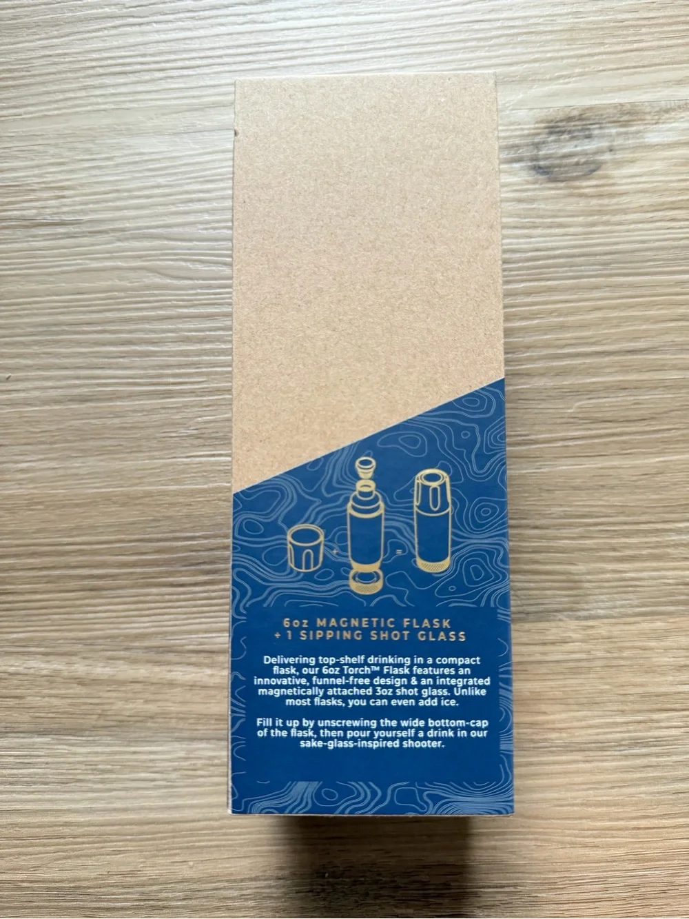 High Camp Flasks wall fill